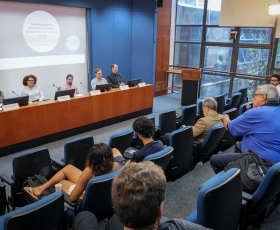 Encontro do Serviço Alemão de Intercâmbio Acadêmico com os ex-bolsistas do DF. 31/10/2025 Foto: Beto Monteiro/Ascom UnB